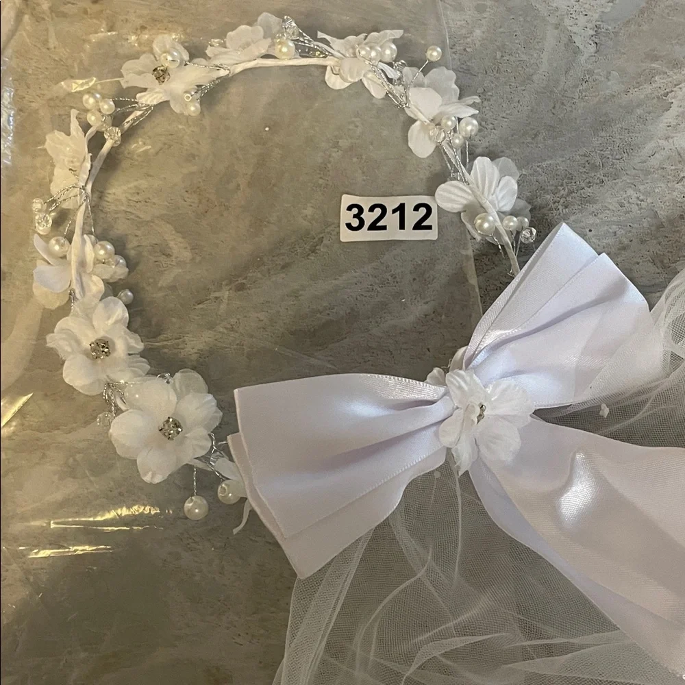 Girls 25” veil